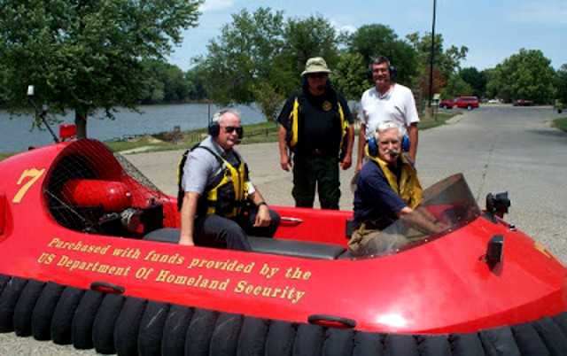 Rescue Hovercraft Pilot training White River Hazelton Fire Department