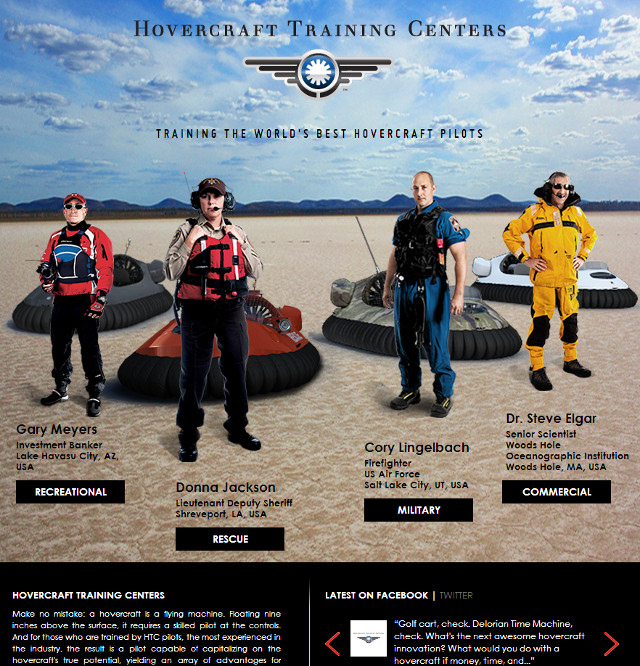 Hovercraft Training Centers hovercraft pilot training