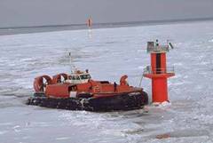 Icebreaking hovercraft pictures