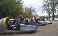 Hovercraft racing picture