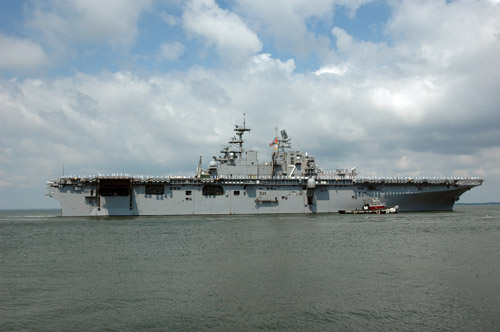 USS Iwo Jima amphibious ship